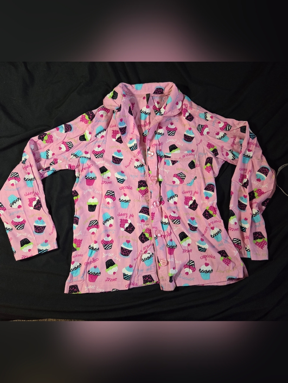 Pink Cupcake Pajamas